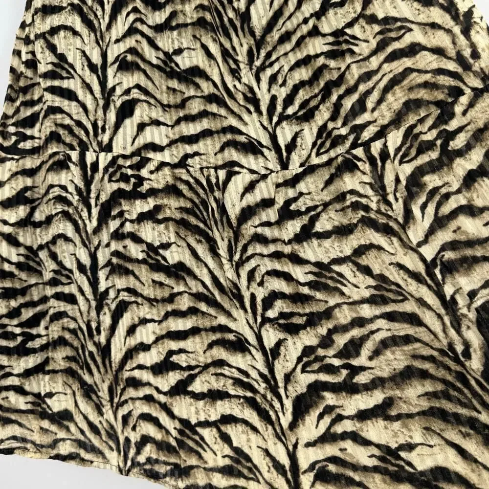 ba&sh Iva Zebra Print Skirt 🧡